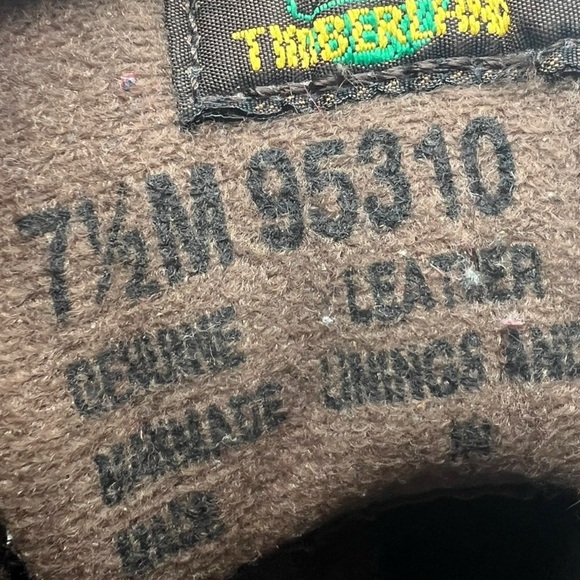 Timberland Euro Hikers 90’s Y2K Women’s Size 7.5 Style 95310 Good Condition!!! - Picture 6 of 6